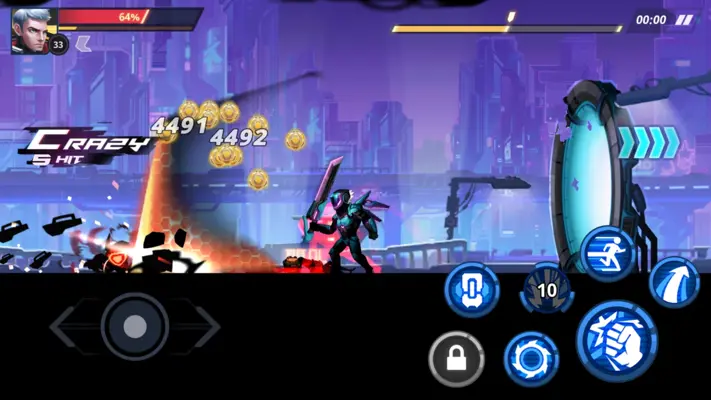 Cyber Fighters Premium android App screenshot 9